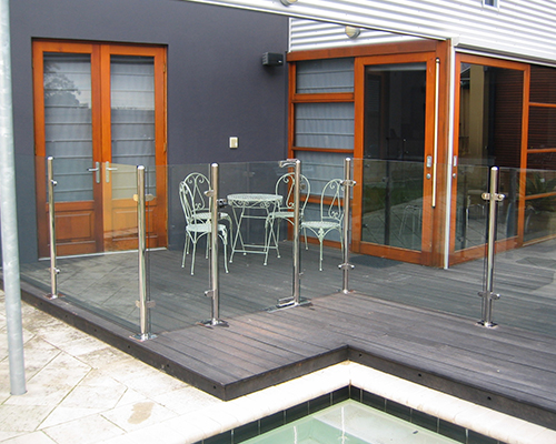 stainless swimming Pools fences