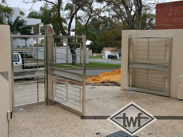 Residential and commercial steel gates